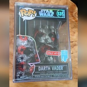 Funko Star Wars Darth Vader Art Series Figure - Red and Black 535